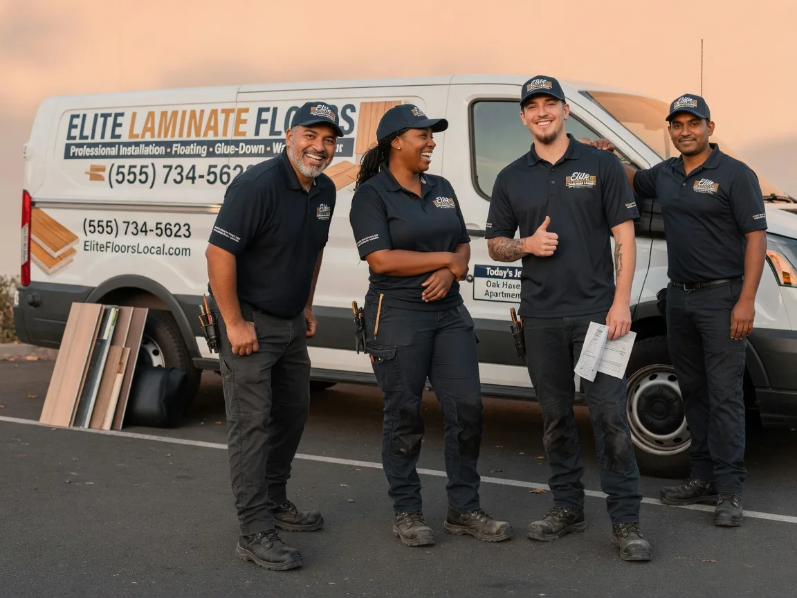 Laminate flooring installation company in Bluff Springs, IL